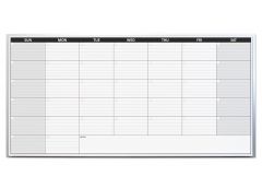 OptiMA® Non-Magnetic One Month Dry Erase Calendar