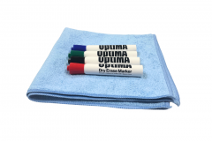 OptiMA® Marker and Dry Erase Wiper Kit