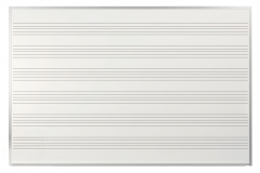 OptiMA® 5' Tall Magnetic Music Staff Boards