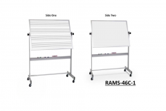 Premium Porcelain Mobile Dry Erase Music Staff Boards