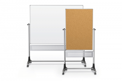 Platinum Non-Magnetic Reversible Cork Whiteboard