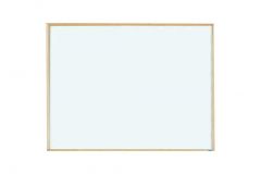 Hardwood Framed Melamine Dry Erase Board