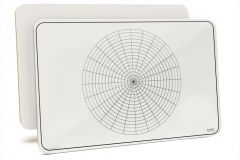 Double Sided Lap Board, Polar Grid Coordinates on One Side