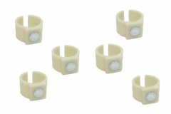 Magnetic Marker Holders for Large Bullet or Chisel Tip Markers, 6 Pack