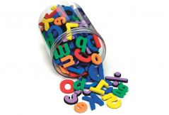 Foam Magnetic Letters and Numbers Set