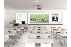 Low Gloss Interactive Projection Whiteboard