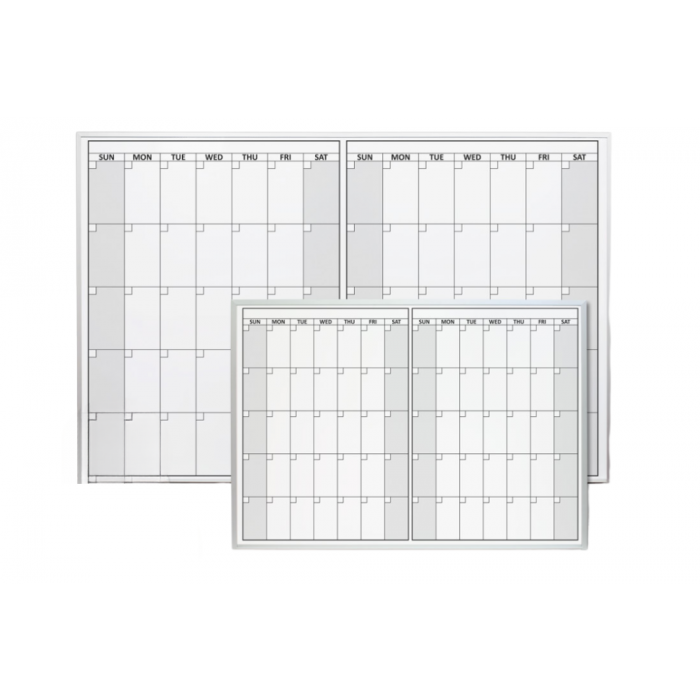 OptiMA® Magnetic Two Month Dry Erase Calendars