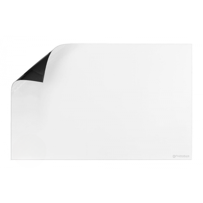 OptiMA® Roll Up White Dry Erase Magnet Sheets, Heavy Duty .020 Mil Thick, 35.5" X 45.25"