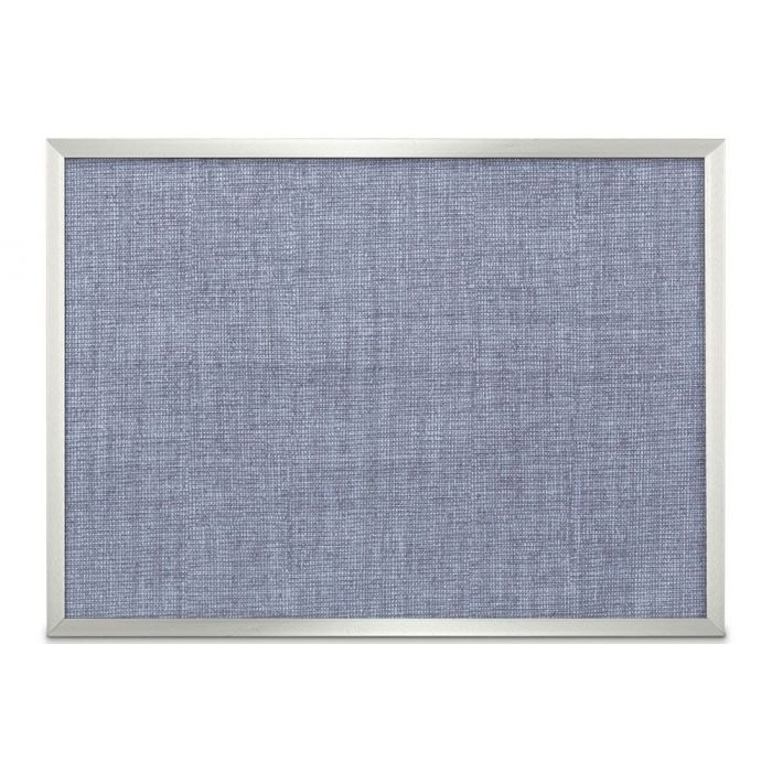 aluminum framed fabric tackboard