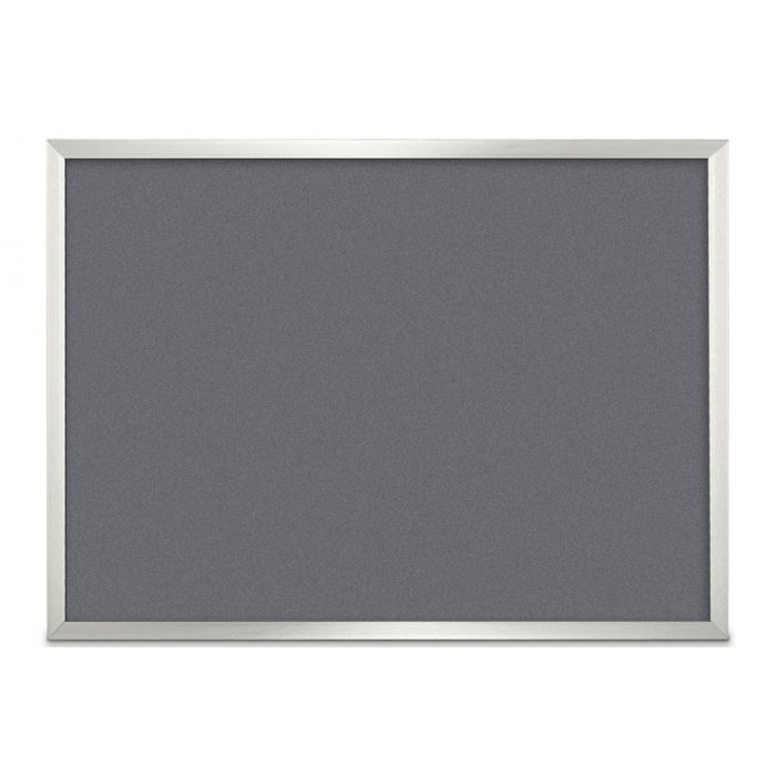 aluminum framed forbo cork tackboard