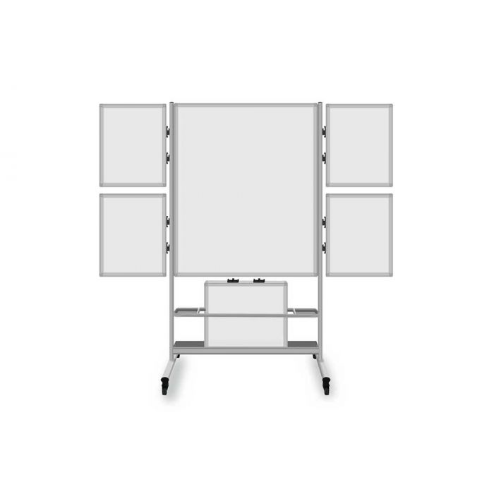 Collaboration Station, 40.4” W X 48.6” T With 4 Removable Dry Erase Panels