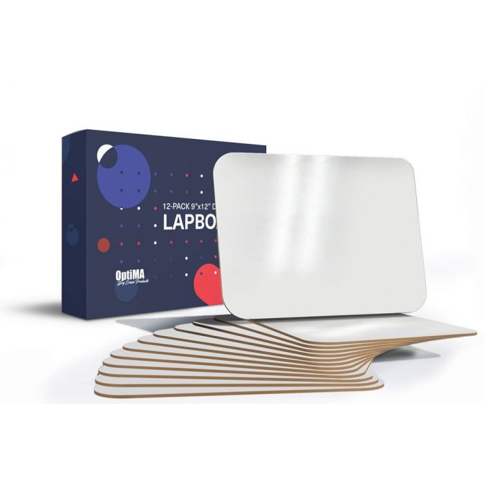 OptiMA® 9" x 12" Single Sided Student Lap Boards