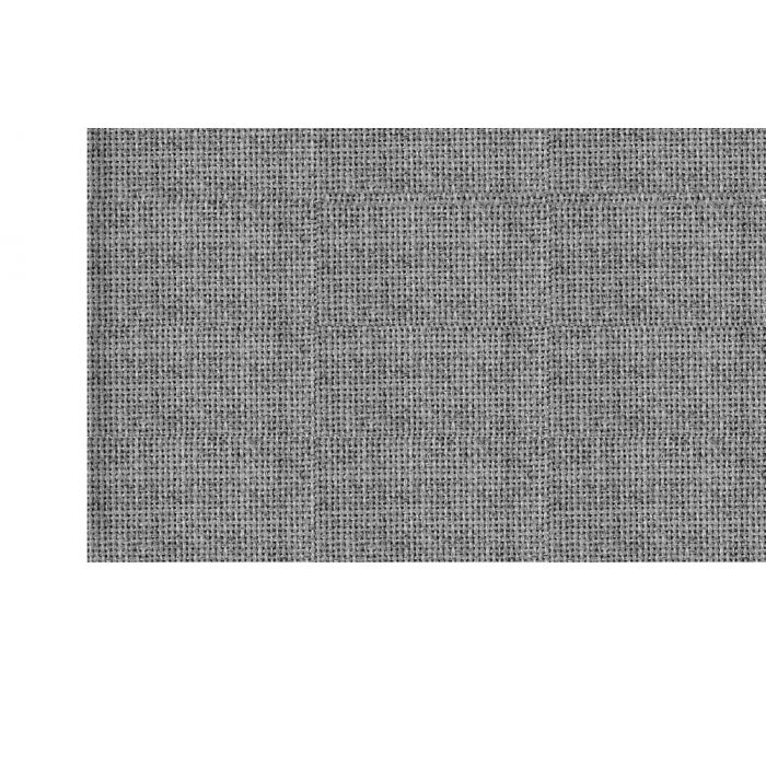 Wrapped Edge Guilford of Maine Fabric Tackboard, Square, 24" x 36", Grey Mix