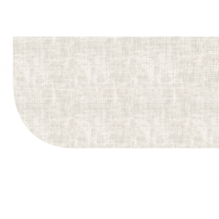 Wrapped Edge Koroseal Vinyl Tackboard, Radius Corner, 24" x 36", Oyster