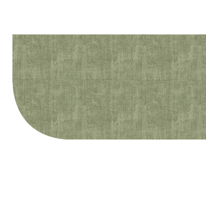 Wrapped Edge Koroseal Vinyl Tackboard, Radius Corner, 18" x 24", Sage