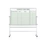 Portable Whiteboard With 2 Custom Printed Sides, 40" x 30", Magnetic Receptive, Right Side Up thumbnail