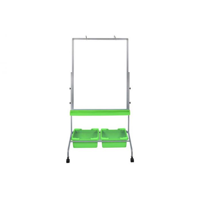 Portable Chart Stand with Locking Casters
