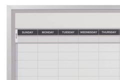 OptiMA® Sunday to Saturday Weekly Dry Erase Calendar