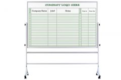 Portable Whiteboard With 1 or 2 Sided Prints