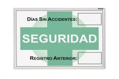 OptiMA® Warehouse Safety Board, Spanish Language