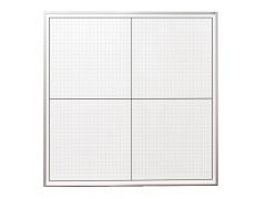 OptiMA® 4' x 4' Dry Erase XY Axis Grid Board