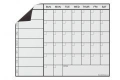 OptiMA® Weekly Magnetic Refrigerator Calendar