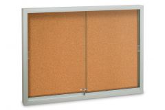 Sliding Glass Enclosed Bulletin Boards