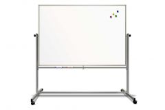 Mobile Double Sided Magnetic Receptive Whiteboard