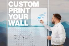 OptiMA® Custom Printed Full Height Magnetic Dry Erase Whiteboard Wall