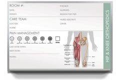 Custom Printed Orthopedic Dry Erase Boards