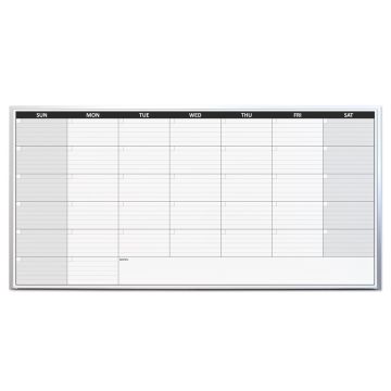 OptiMA® Non-Magnetic One Month Dry Erase Calendar