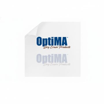 OptiMA Custom Printed Dry Erase Magnet - 5" X 5" Sample