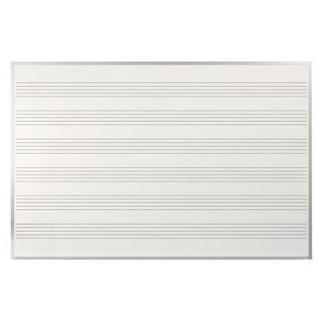 OptiMA® 5' Tall Magnetic Music Staff Boards