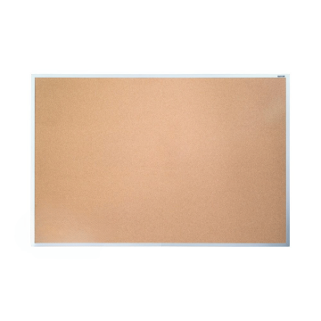 OptiMA Aluminum Framed Natural Cork Board