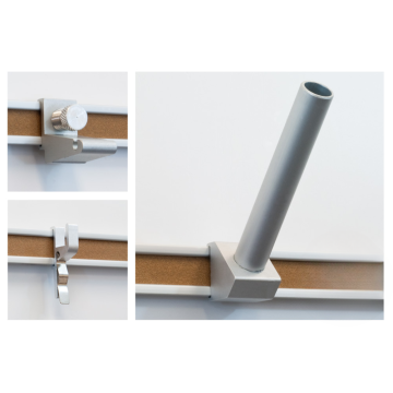 Map and Display Rail Accessories for 2" Map Rail