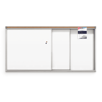 Horizontal Sliding Dry Erase Boards
