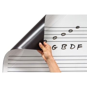 Rockin' Rollup Music Staff Dry Erase Magnet, Five Sets Music Staff