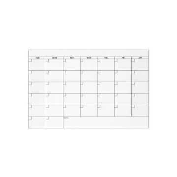 11" Tall x 17" Wide Magnetic Refrigerator Calendar
