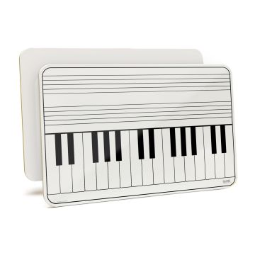 11" x 17" Double Sided Lap Board with Piano Keyboard
