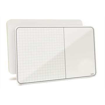 Double Sided Lapboard with Grid and Blank Side, 11" X 17" X 1/8"