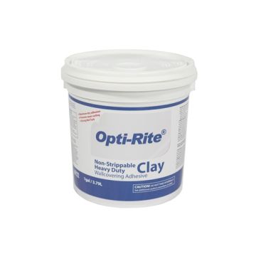 Opti-Rite® Heavy Duty Clay Type Semi-Permanent Adhesive (Dynamite 111) - 1 GALLON