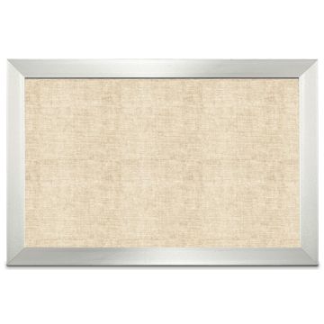 Aluminum Framed Burlap Koroseal Tackboard
