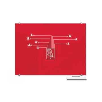 Colored Magnetic Glass Dry Erase Boards