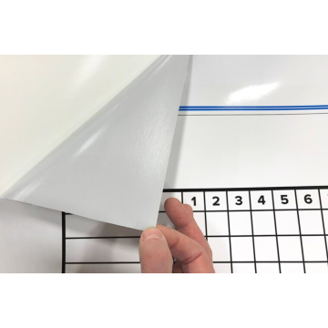 OptiMA Custom Printed Vinyl with Dry Erase Surface - 5" X 5" Sample
