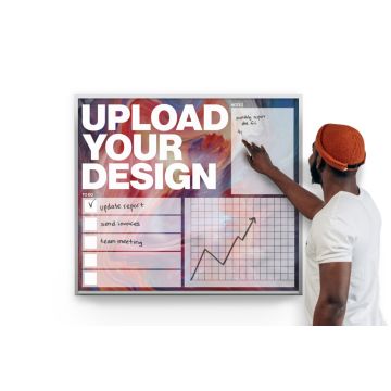 OptiMA® Custom Printed Magnetic Wall Mounted Dry Erase Boards