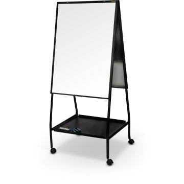 Wheasel Mobile Easel - Porcelain or Melamine Dry Erase Board