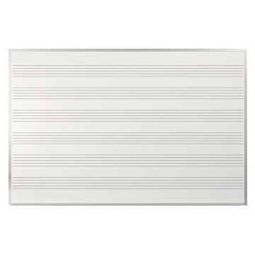 OptiMA® 5' Tall Magnetic Music Staff Boards