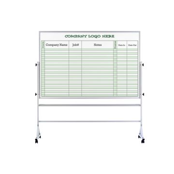 Portable Whiteboard With 1 or 2 Sided Prints