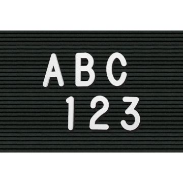 Helvetica Font Plastic Letters & Number Sets