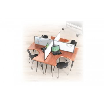 Double Sided Desktop Privacy Divider